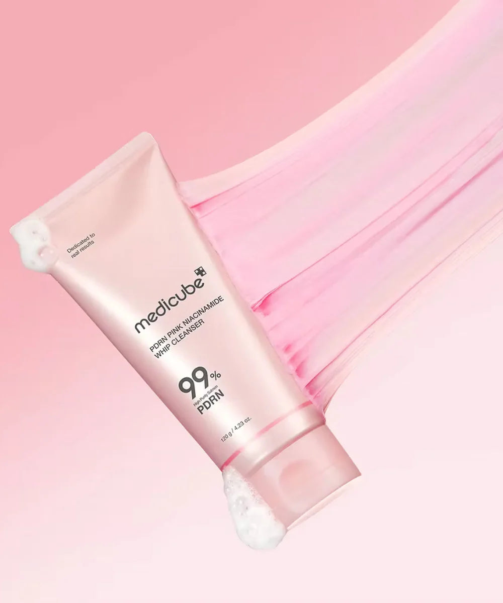 medicube PDRN Pink Niacinamide Whip Cleanser